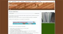 Desktop Screenshot of houtenchalet.com